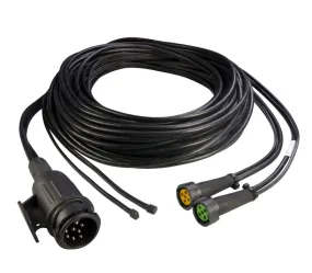 Aansluitset 13 polig DC (8mtr) ASPOCK