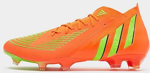 Adidas Predator Edge.1 Firm Ground Voetbalschoenen Solar Red/Team Solar Green/Core Black Dames