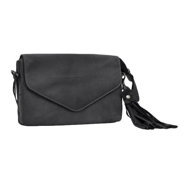 Bag2Bag Schoudertas met Overslag Gargia Foggy Grijs