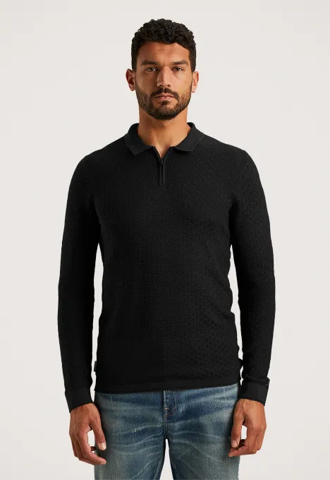 Cast Iron  Long Sleeve Polo CPS2409822