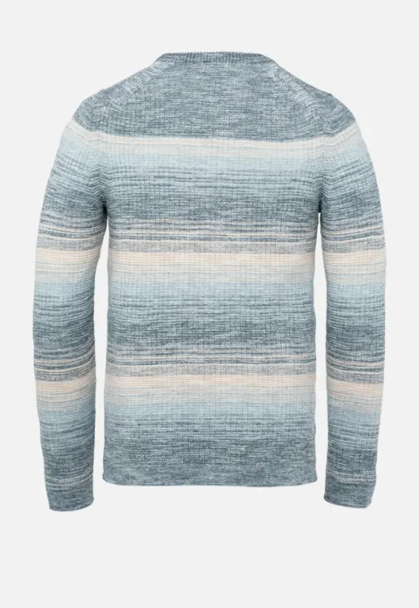 CAST IRON  RNECK COTTON SLUB STRIPE TRUI  CKW2202308