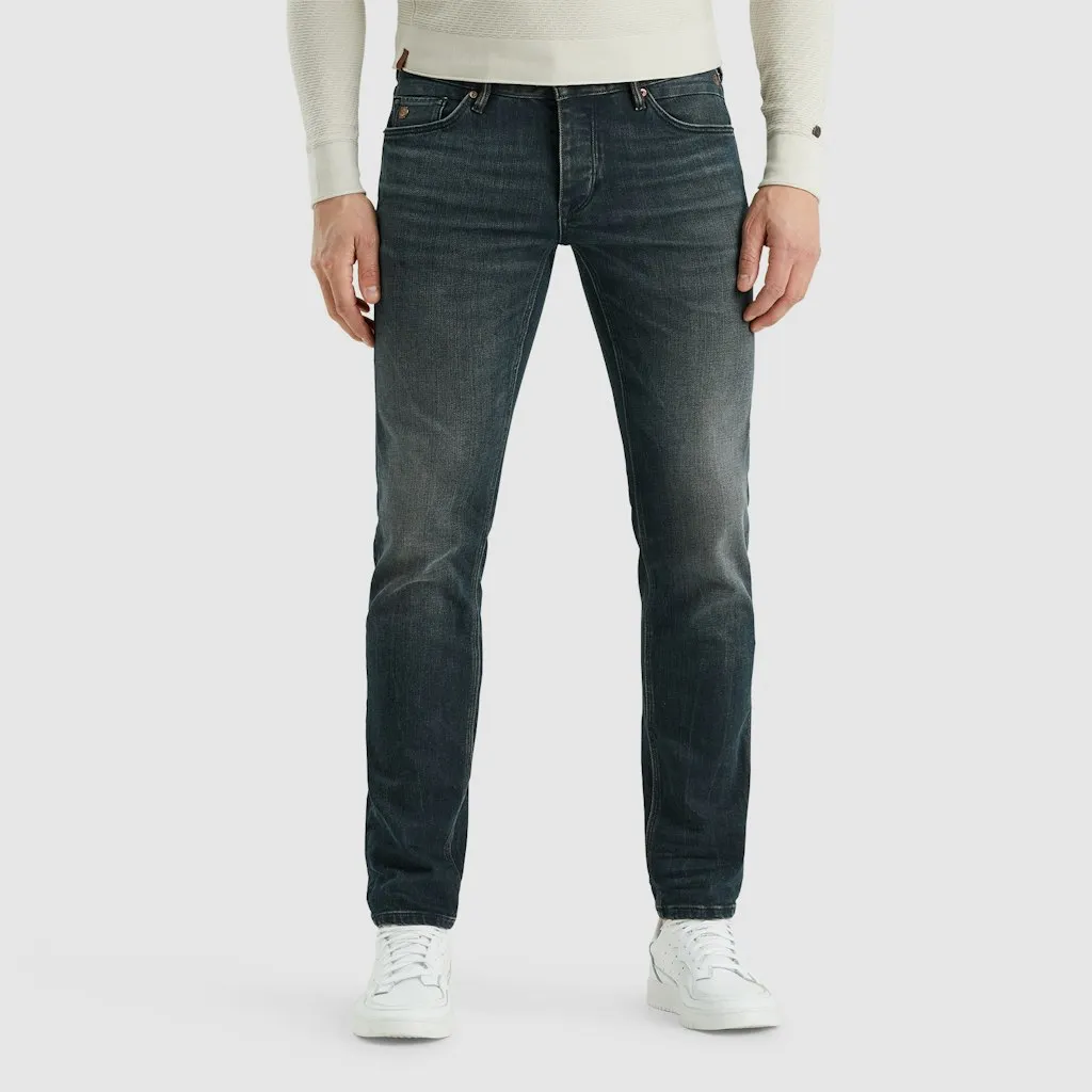 Cast Iron RISER SLIM EARTH BLUE JEANS