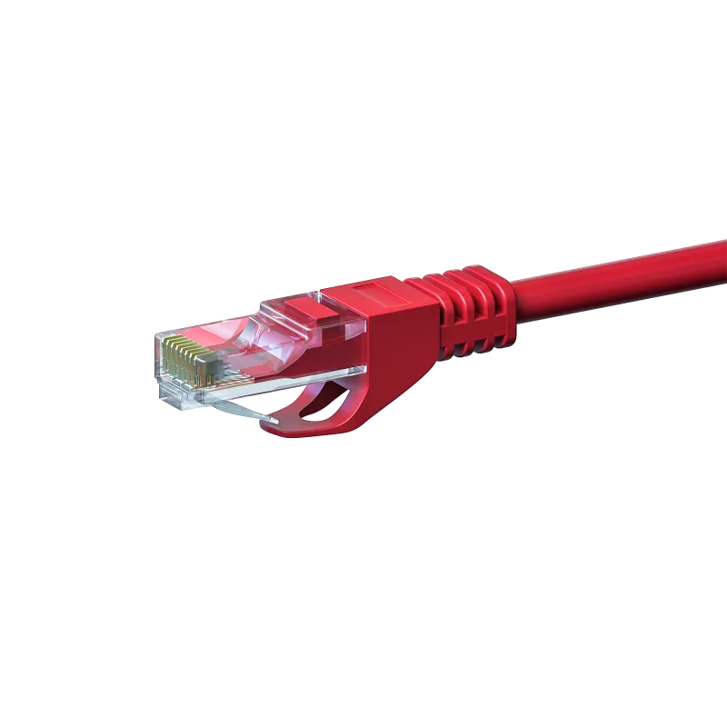 CAT6 UTP PATCHKABEL 15M ROOD  CCA