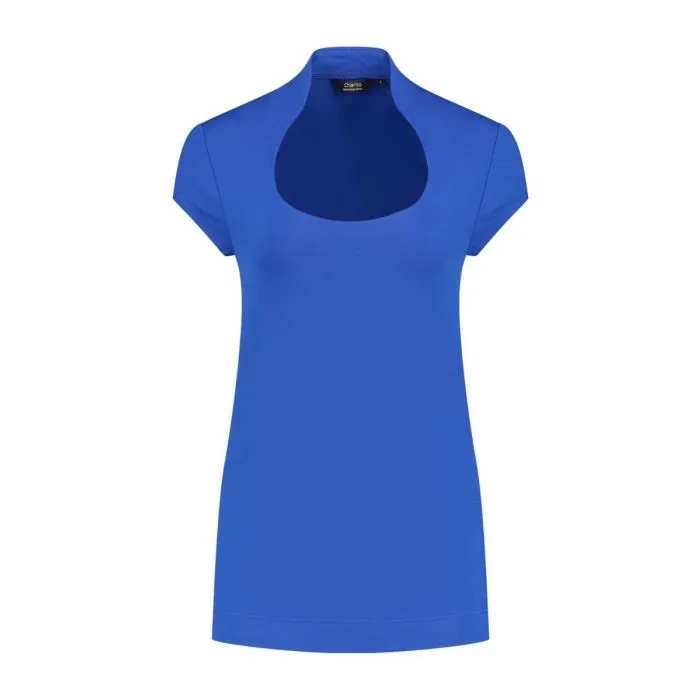 CHIARICO  TOP JEANNY KOBALT BLAUW
