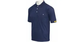 ESD-Poloshirt CONDUCTEX mannen, donkerblauw, borstzakje, M