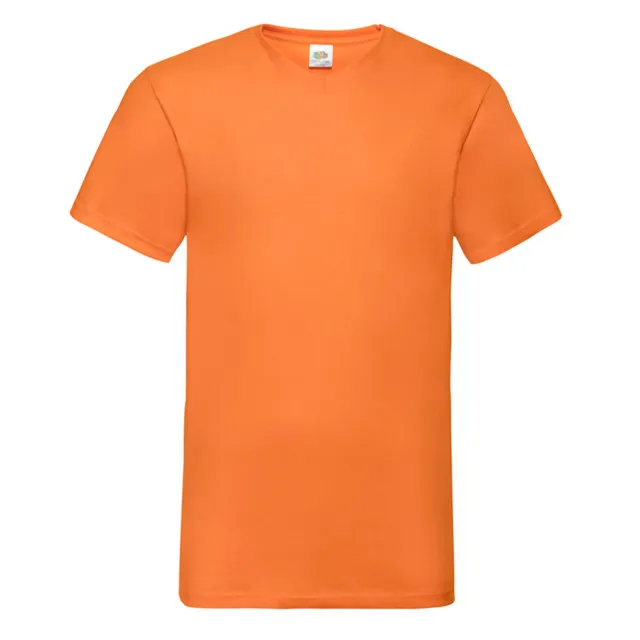 FRUIT OF THE LOOM HEREN VALUEWEIGHT V NECK TSHIRT