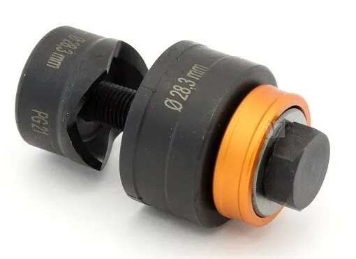 Gatenpons monocut incl. gelagerde trekas Ø 28,6 mm