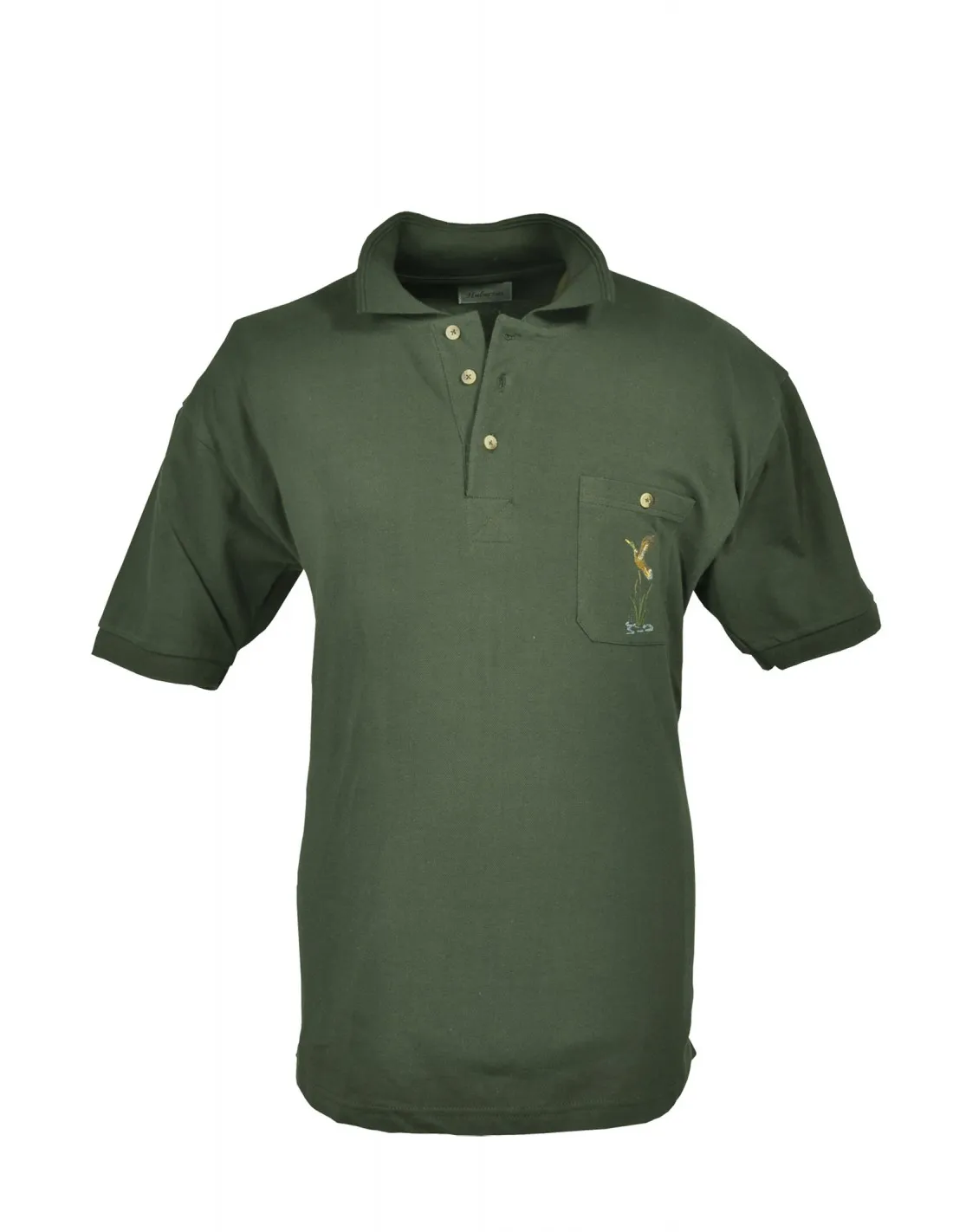 Hubertus Polo Shirt met Reebok