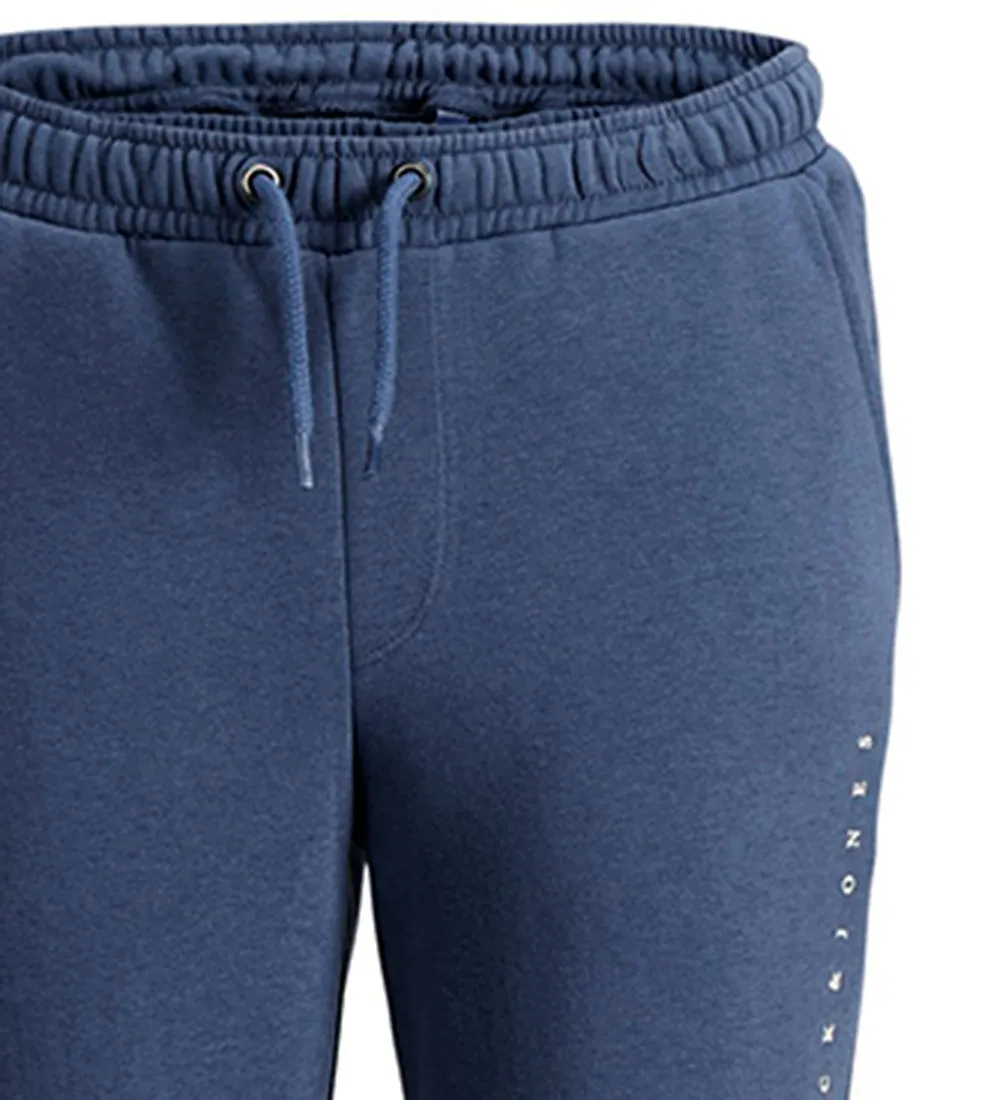 JACK & JONES JOGGINGBROEK  JPSTGORDON  VLAG BLUE