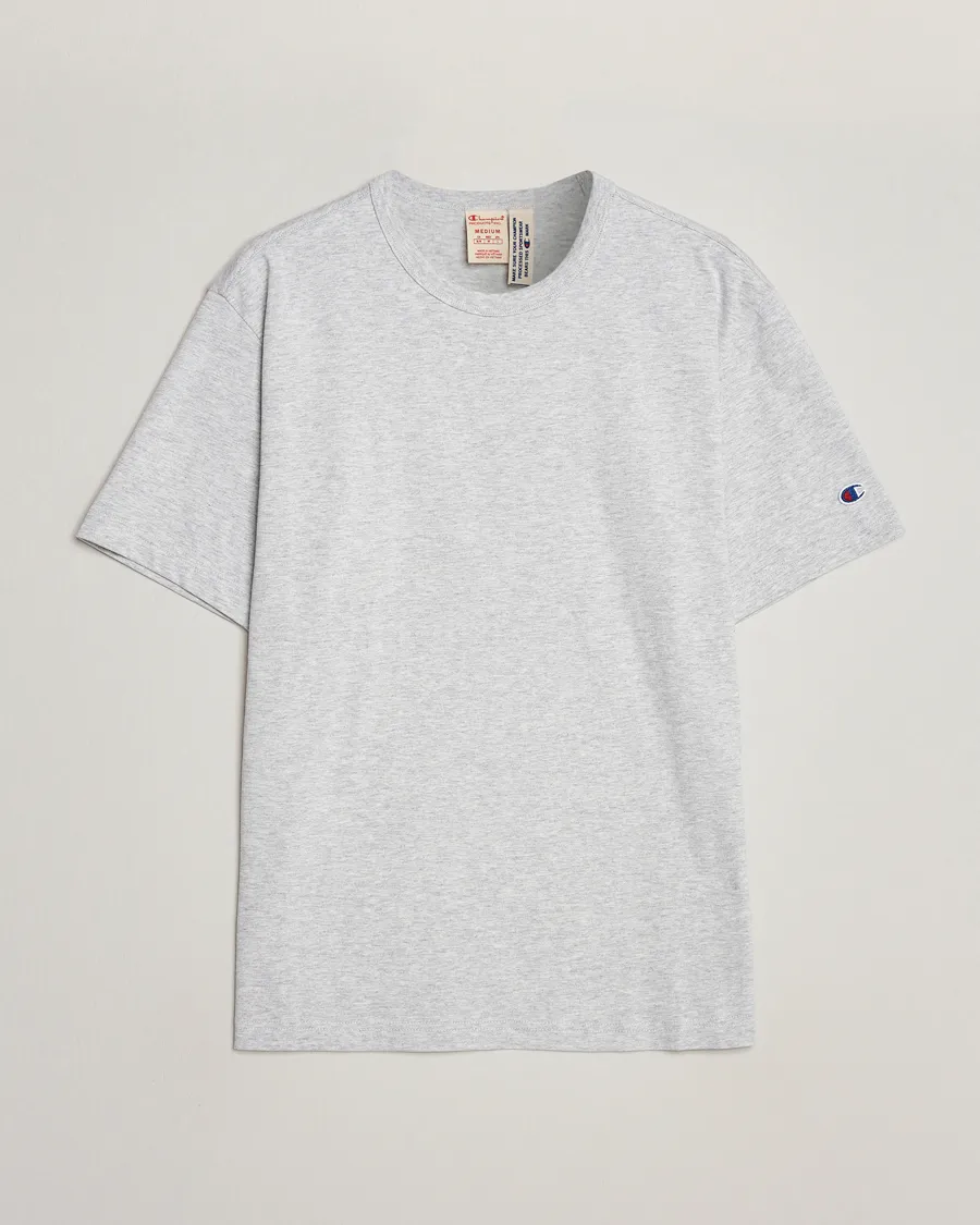 JERSEY CREW NECK TSHIRT GREY MELANGE