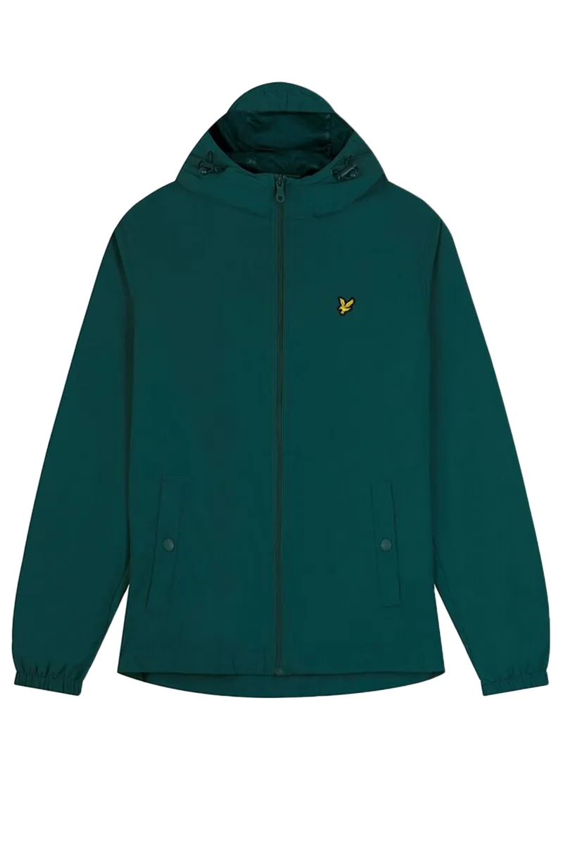 Lyle And Scott Jas Hooded Jacket Petrol