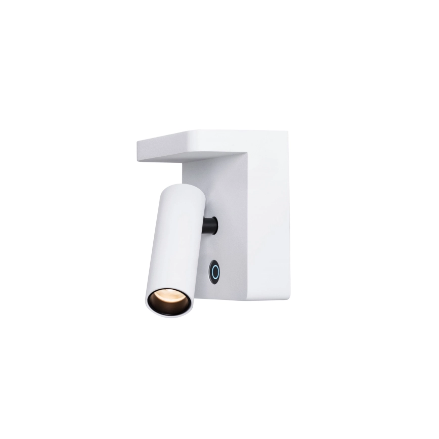 MAXLIGHT W0373  LED WANDSPOT MET DRAADLOOS OPLADEN LOFER LED/7W/230V WIT
