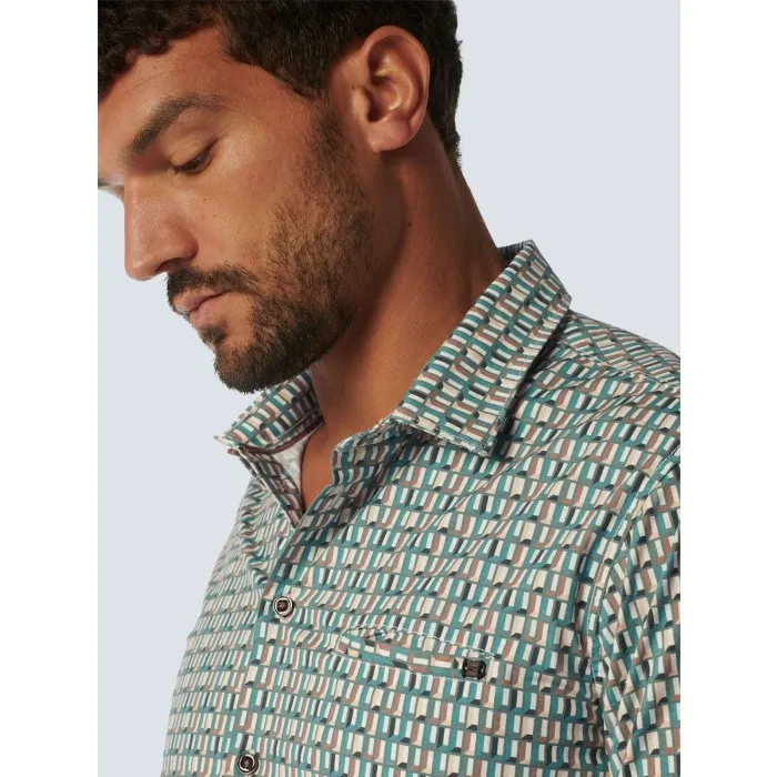 No Excess Overhemd Blauw