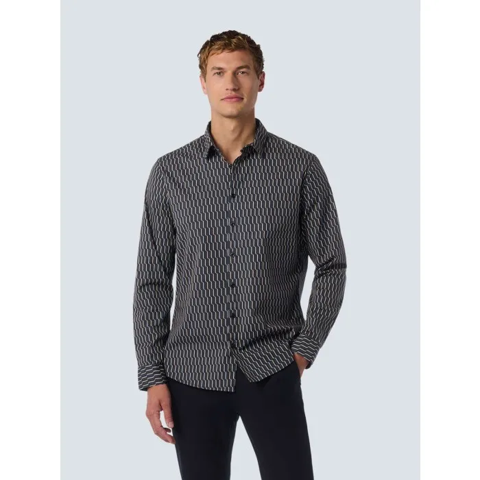 No Excess Overhemd Zwart