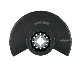 OSW100bi Oscilerend BIM segmentzaagblad gekarteld 100 mm   verpakking 1 stuks