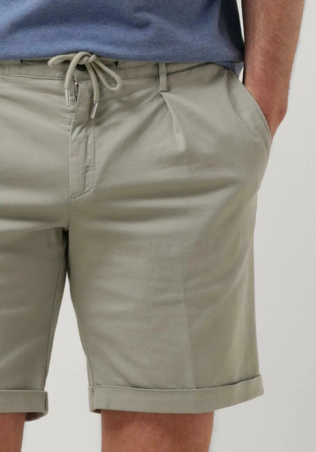 Profuomo Mint Korte Broek Zomerstijl Green Heren