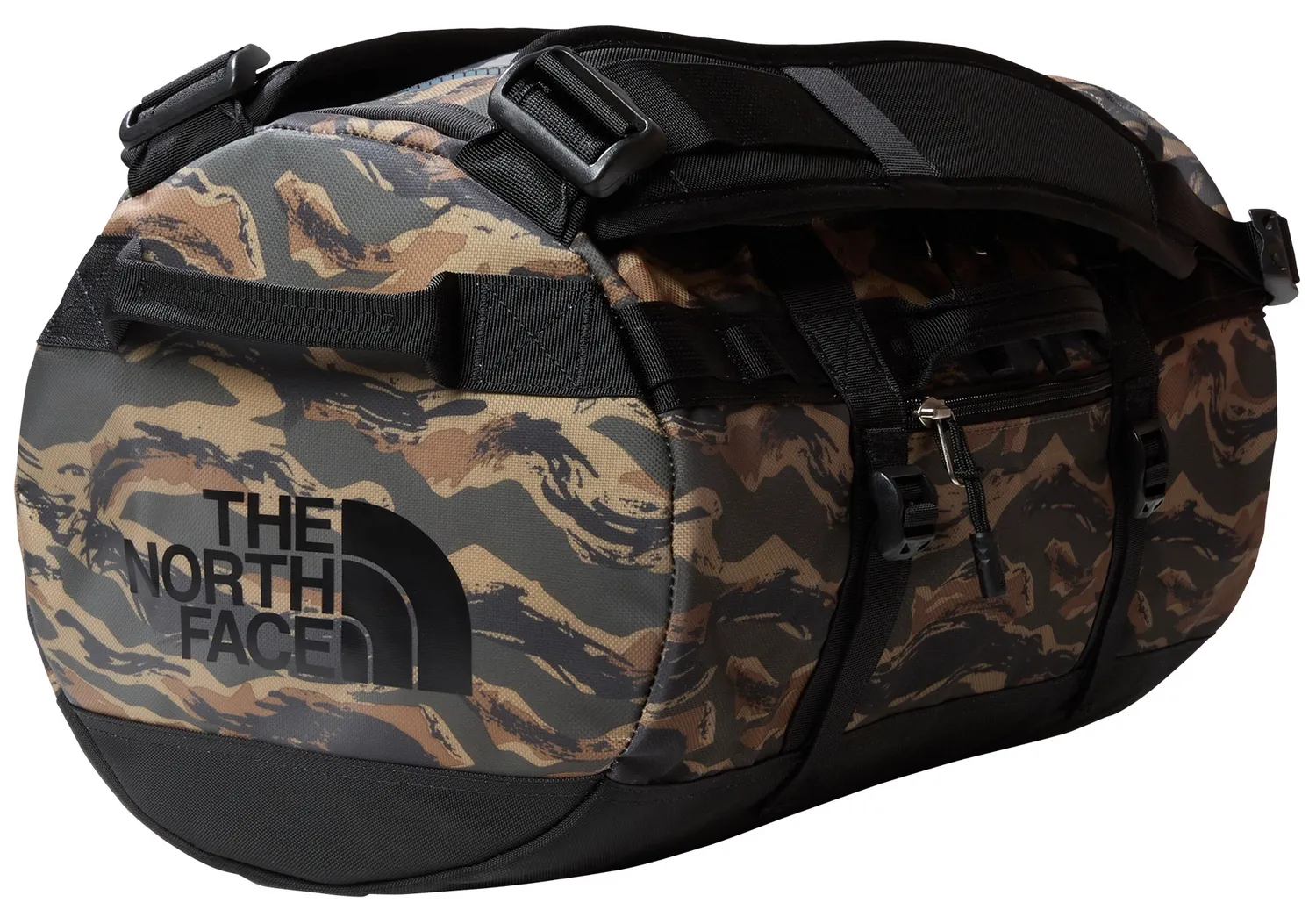 Reistas The North Face Base Camp Duffel Xs New Taupe Green Painted Camo Print TNF Black