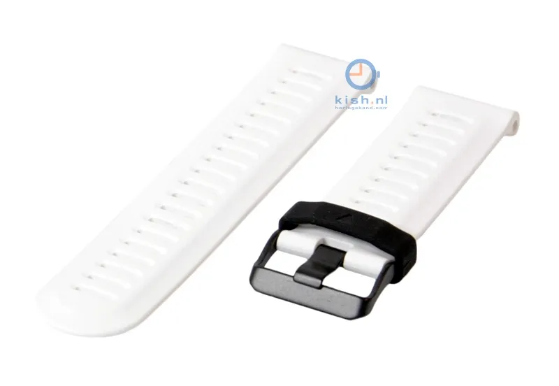 SILICONEN HORLOGEBAND 26MM  WIT