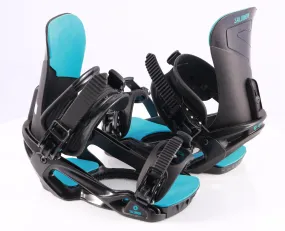 snowboard bindingen SALOMON UNITE, black/blue ( TOP staat )