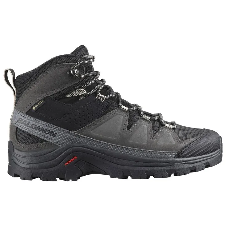 TREKKINGSCHOENEN SALOMON QUEST ROVE GORETEX W BLACK MAGNET QUIET SHADE