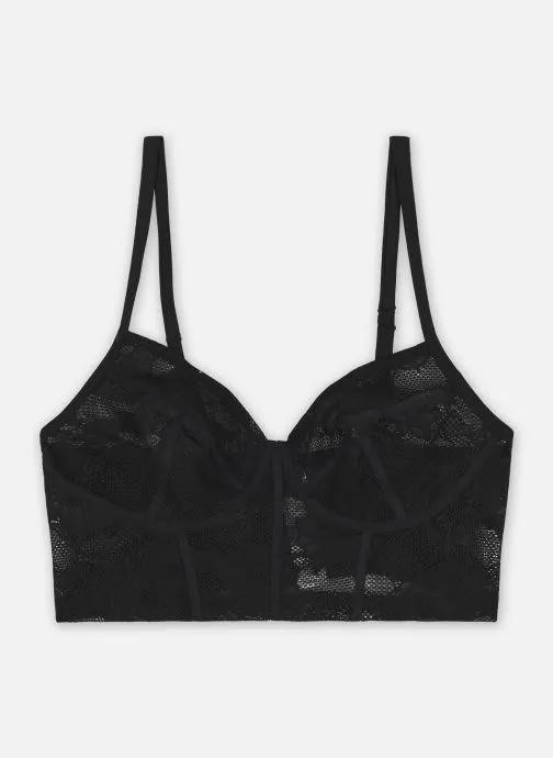      TRIUMPH SMART DECO BUSTIER  ZWART   