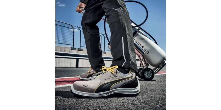 Veiligheidsschoenen S3, dames, PUMA SAFETY, TOURING STONE LOW, grijs