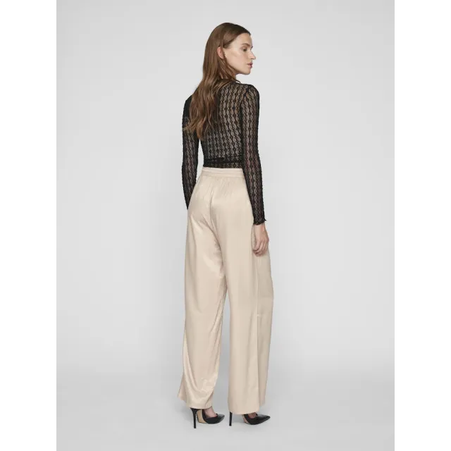 Vila vibolis hw pants 14100323 feather gray