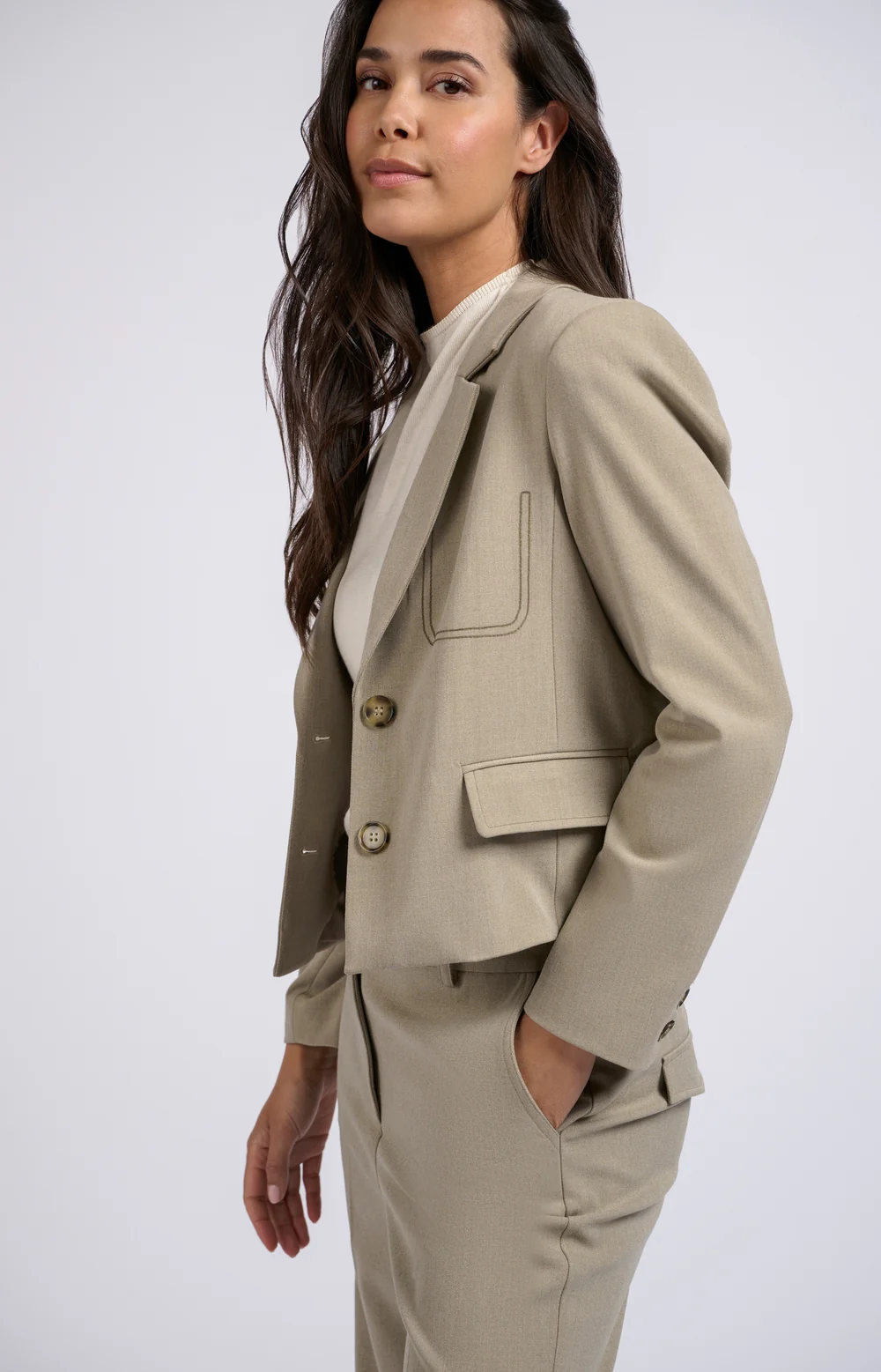 YAYA CROPPED BLAZER 01501050408  713102